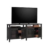 Sauder Tiffin Line Credenza, Raven Oak finish