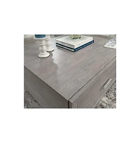 Sauder Hayes Garden Coffee Table, Ashen Oak finish