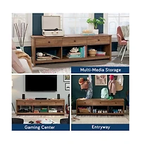 Sauder River Ranch Credenza, For TVs up to 75", Sindoori Mango finish