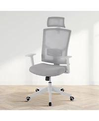 gaomon Ergonomic High Back Mesh Office Chair with Recline, Flip Up Arms and Adjustable Headrest