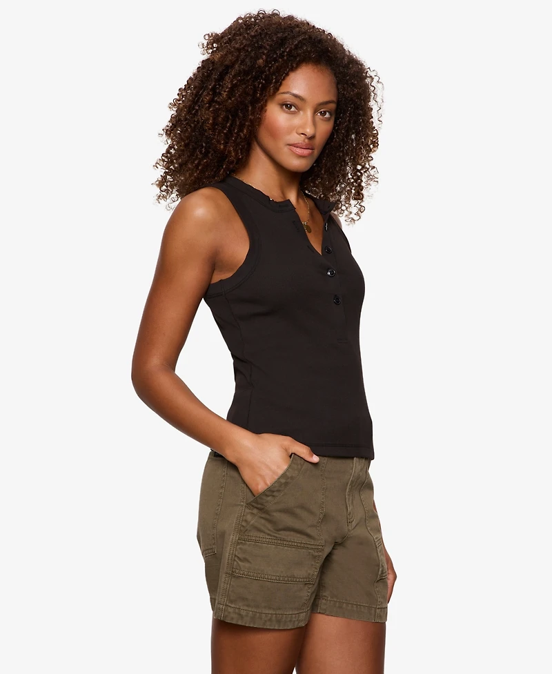 Sanctuary Women's Sleeveless V-Neck Tank Top