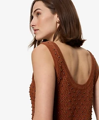 Sanctuary Women's Dune Studded Scoop Neck Sweater