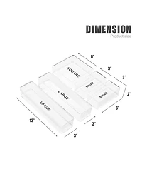 Sorbus Kitchen Drawer Organizer Set - Great Organization Solution for Any Kitchen Drawer