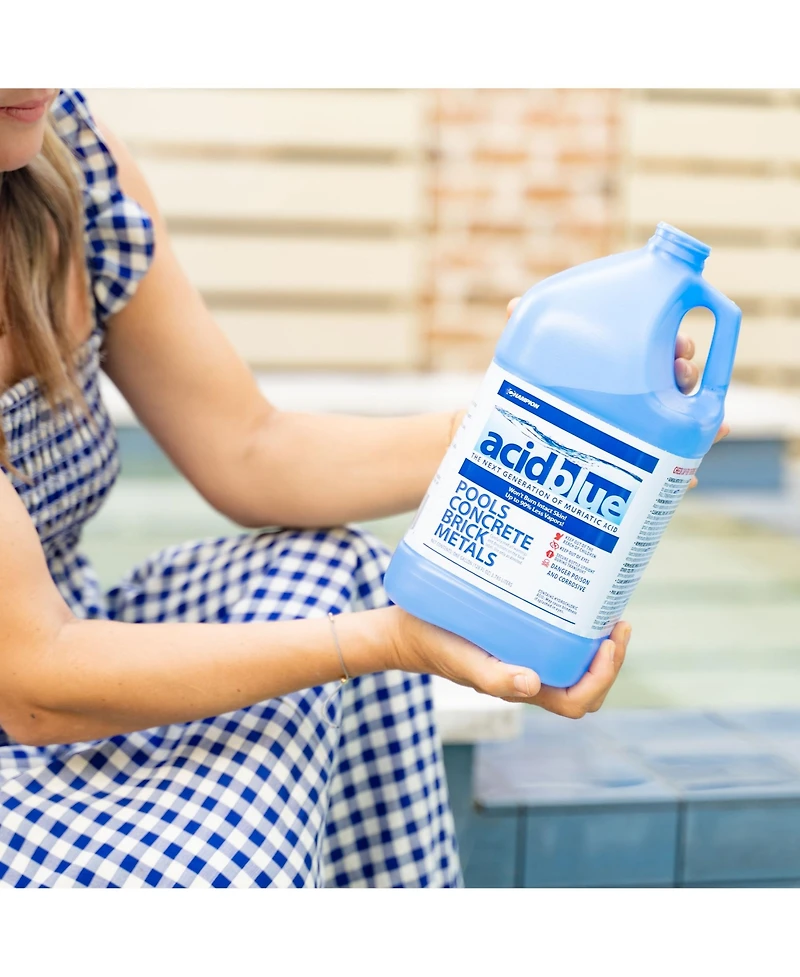 Champion Acid Muriatic Acid for Removal of Stains on Driveways (4 Pack