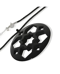 Pre-Owned Tiffany & Co Sterling Silver and Lacquer Paloma Picasso Zellige Pendant
