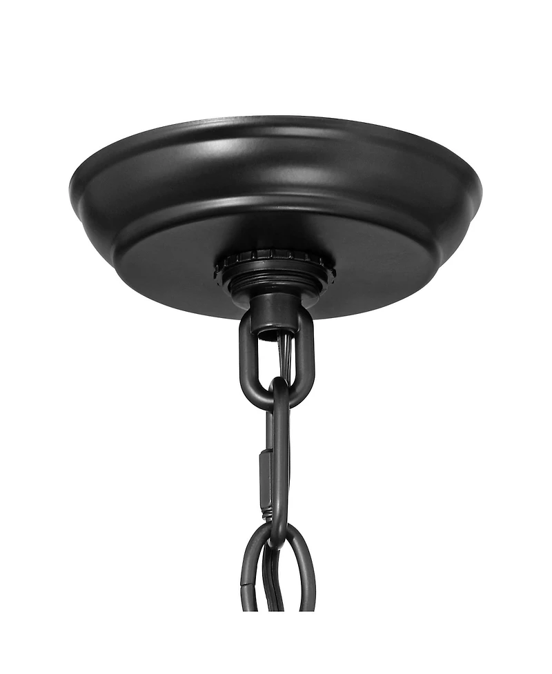 John Timberland Cecile 19 High Farmhouse Rustic Outdoor Pendant Light Fixture Ceiling Porch House Hanging Painted