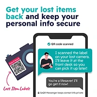SeQR Contact Lost Item Labels 6-Pack