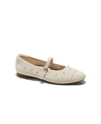 Vivaia Women's Tamia Mary Jane Almond-Toe Janes AdaptAll