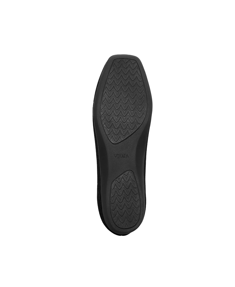 Vivaia Margot Walker Lightweight Square-Toe V-Cut Flats