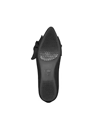Vivaia Women's Azura Pointed-Toe Bow Ballet Flats