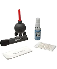 Giottos Optical Cleaning Bundle with Rocket Air Blaster, Brush and Liquid