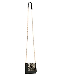 Anne Klein Printed Mini Chain Shoulder Handbag