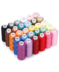 Gnuadz 30 colors Sewing Threads Kit Polyester Hand Embroidery