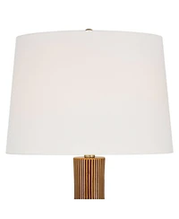 360 Lighting Shannon 30 1/2" High Stripe Ceramic Gourd Table Lamp