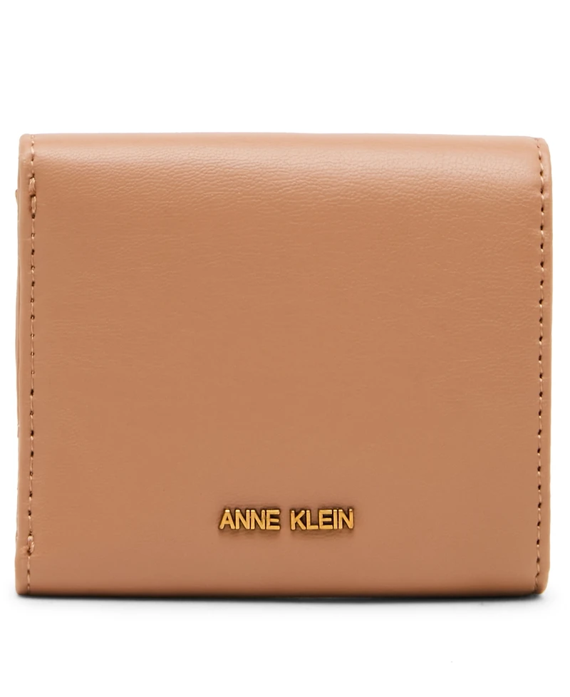 Anne Klein Horsebit Trifold Wallet