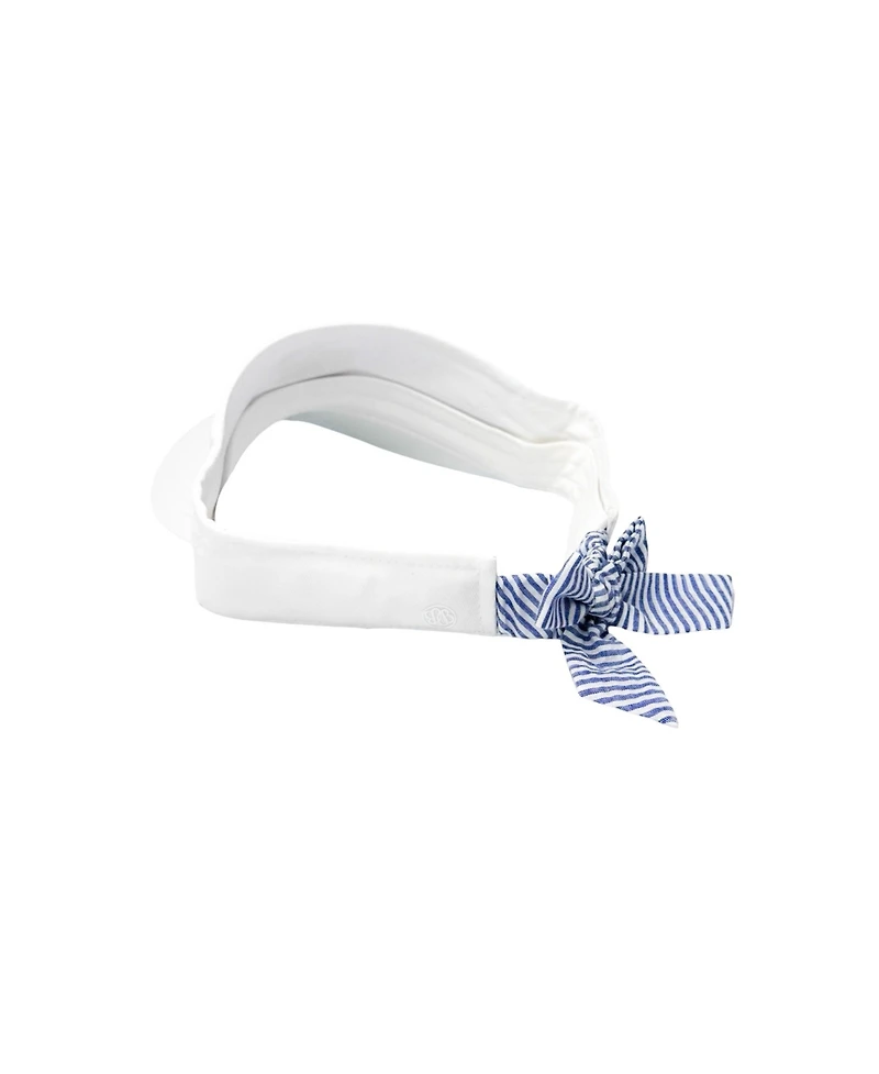 Bits & Bows Girls and American Flag Bow Visor