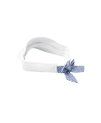 Bits & Bows Girls and American Flag Bow Visor