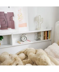 DormCo Yak About It Long Cube Bedside Shelf
