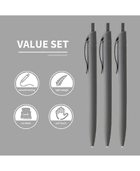 Gnuadz Retractable Ballpoint Pen Medium Point 1.0mm No Bleed Ink Click 50 Pack