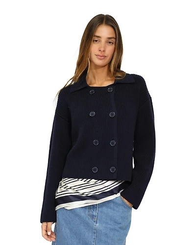 Belle & Bloom Women's Make It With You Buttoned Cardi Jacket
