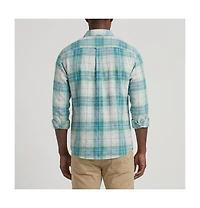 Surfside Supply Co. Men's Brian Twill Plaid Shirt