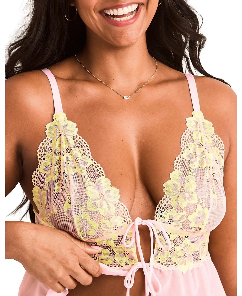 Adore Me Women's Tammy Plus-Size Camisole & Shorts Set Lingerie