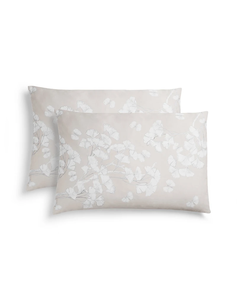 Michael Aram Butterfly Gingko 2-Piece Cotton Sham Set, King