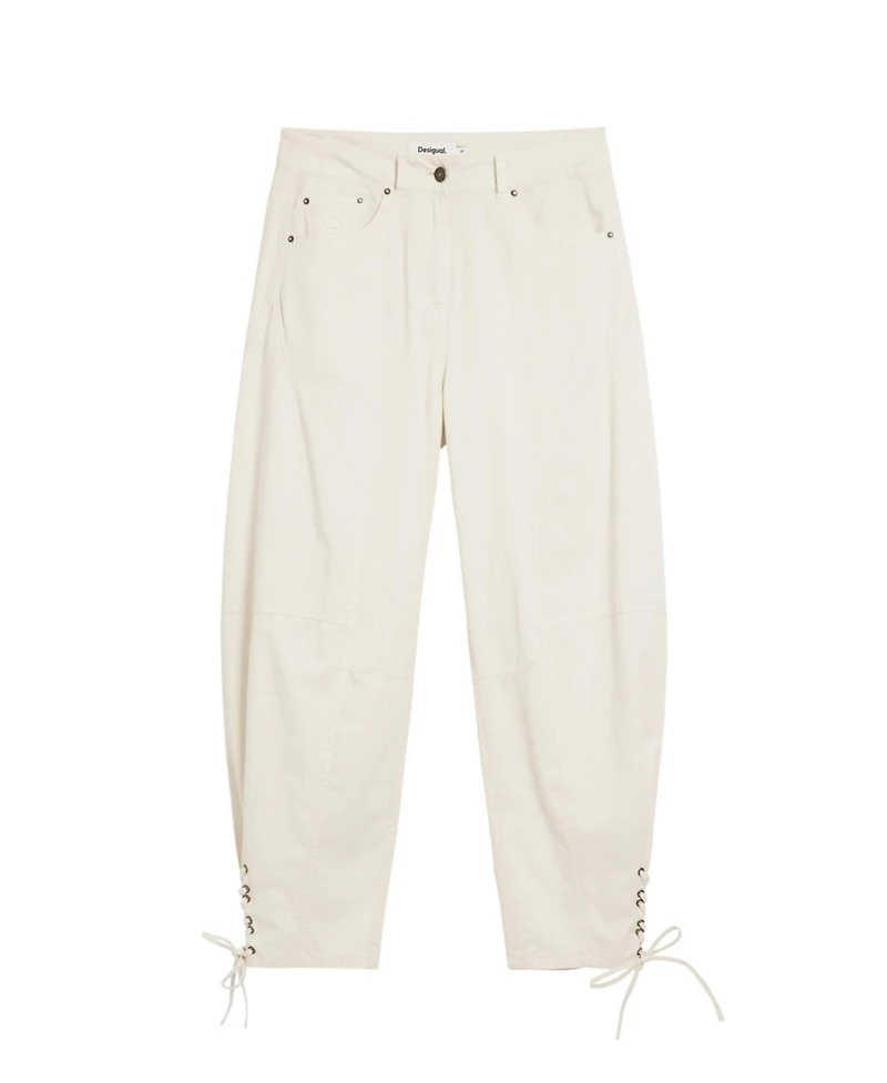 Desigual Women's Long Tie Trousers