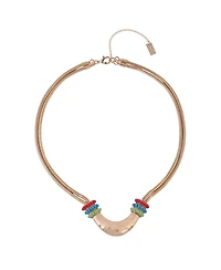 Rachel Rachel Roy Tone Collar Necklace Brass