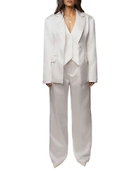 Jluxlabel Women's Victoria Satin Blazer