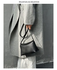 Susu Ivy Small Pebbled Leather Crossbody Bag Minimalist Shoulder Lightweight Everyday Purse for Women