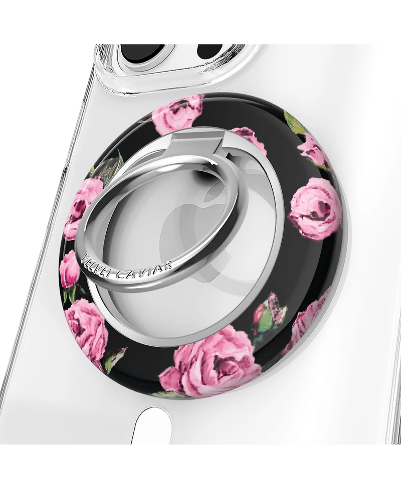 Velvet Caviar Fashion Set with Phone Charm, Grip Ring, and Travel Bag