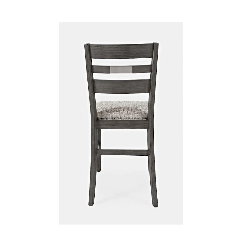 Jofran Altamonte Contemporary Ladderback Upholstered Counter Stool (Set of 2)