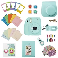 Slinger FujiFilm Instax Mini 9 Accessory Kit - Smoky White (Camera Not Included)