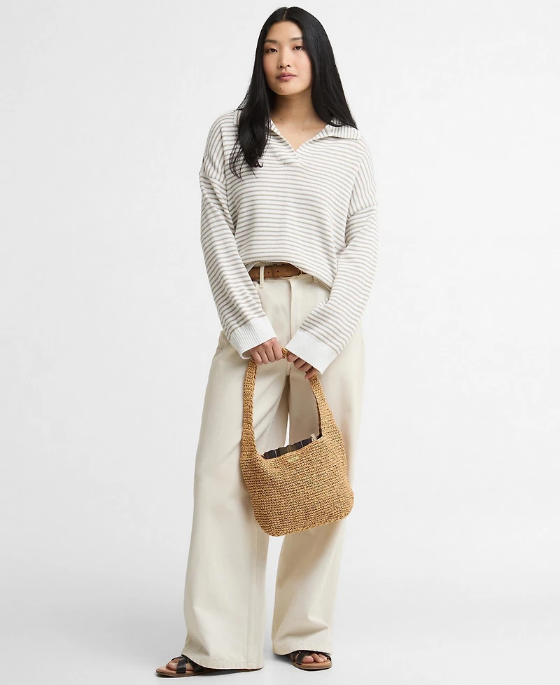 barbour aylesby knitted jumper
