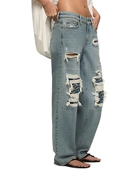 Lucky Brand Women's Low-Rise Legend Baggy Jeans