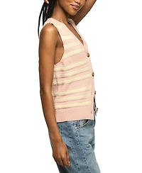 Lucky Brand Women's Sleeveless V-Neck Sweater Vest