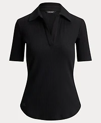 Lauren Ralph Women's Johnny Collar Polo T-Shirt