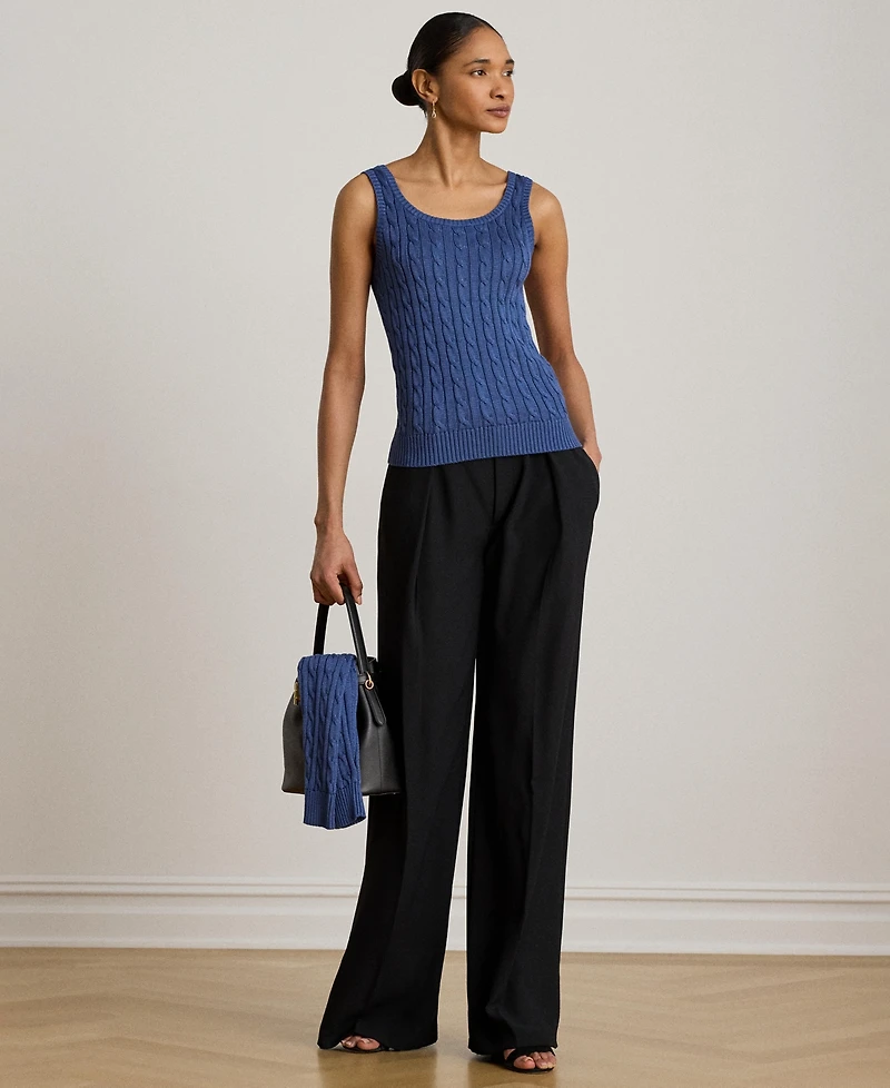 Lauren Ralph Women's Slim-Fit Sleeveless Sweater