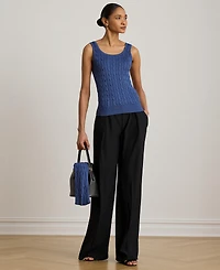 Lauren Ralph Women's Slim-Fit Sleeveless Sweater