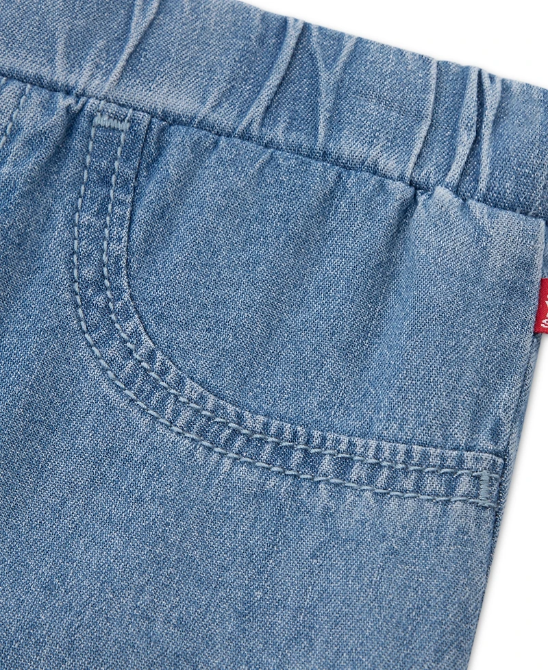 Levi's Boys' 2T-7 Baseball T-Shirt and Pants,2-Piece Set