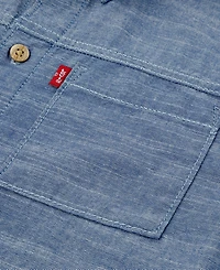 Levi's Boys' 4-7 Chambray Top and Pants,2-Piece Set