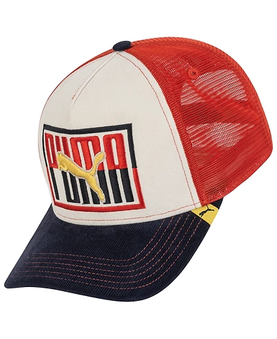 Puma Men's Colorblock Snapback Trucker Cap