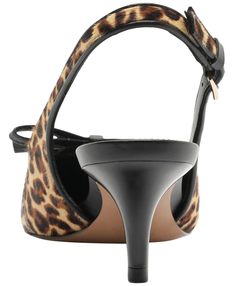 Arezzo Women's Bowie Mid Kitten Pumps