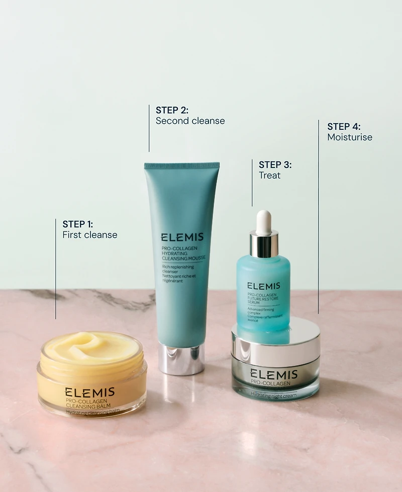 Elemis Pro-Collagen Hydrating Cleansing Mousse, 4.23 oz.