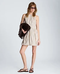 Kenneth Cole Women's Crewneck Bubble Mini Dress