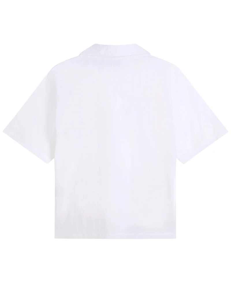 Scotch & Soda Men's Embroidered Short-Sleeve Shirt