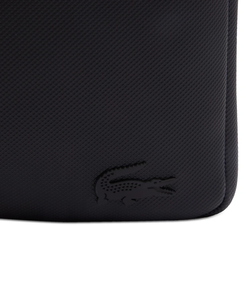 Lacoste Men's Pique Effect Computer Bag