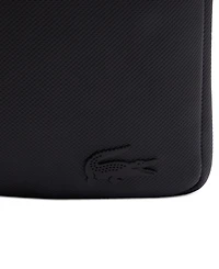 Lacoste Men's Pique Effect Computer Bag