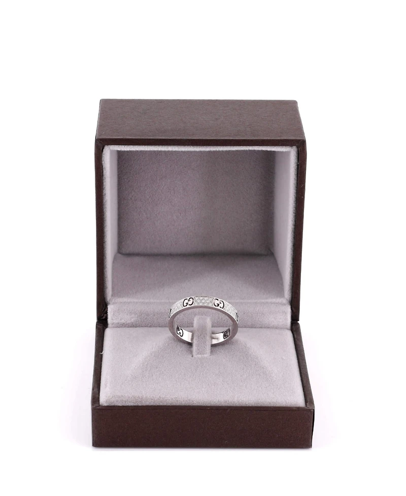 Pre-Owned Gucci Icon Band Ring
